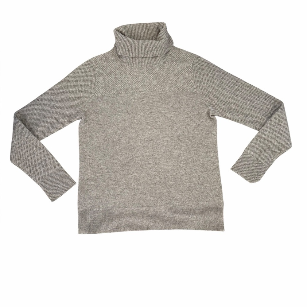 Nicole Miller Turtleneck Sweater Cashmere 2 Ply Medium
